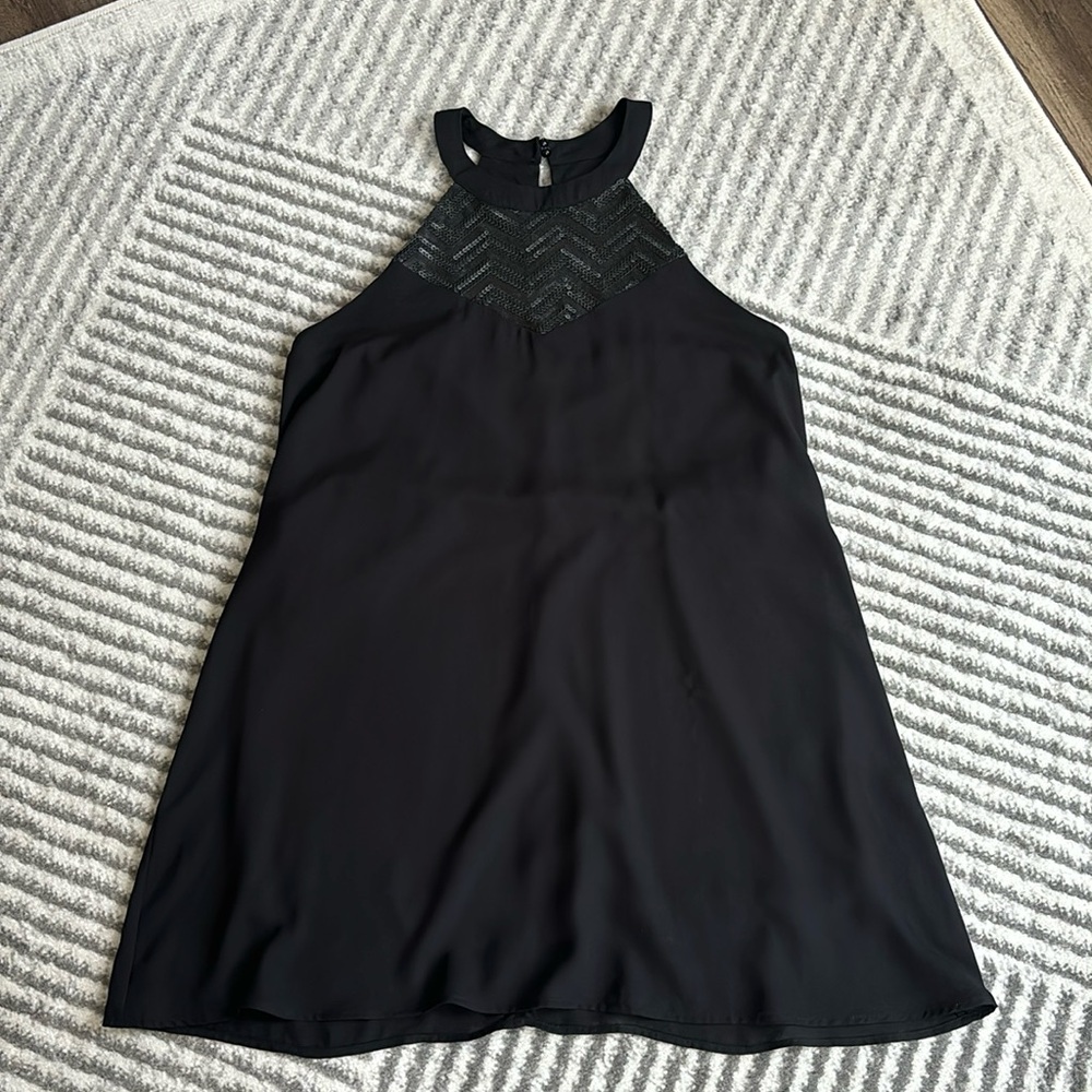 Altar’d State black sequin shift dress